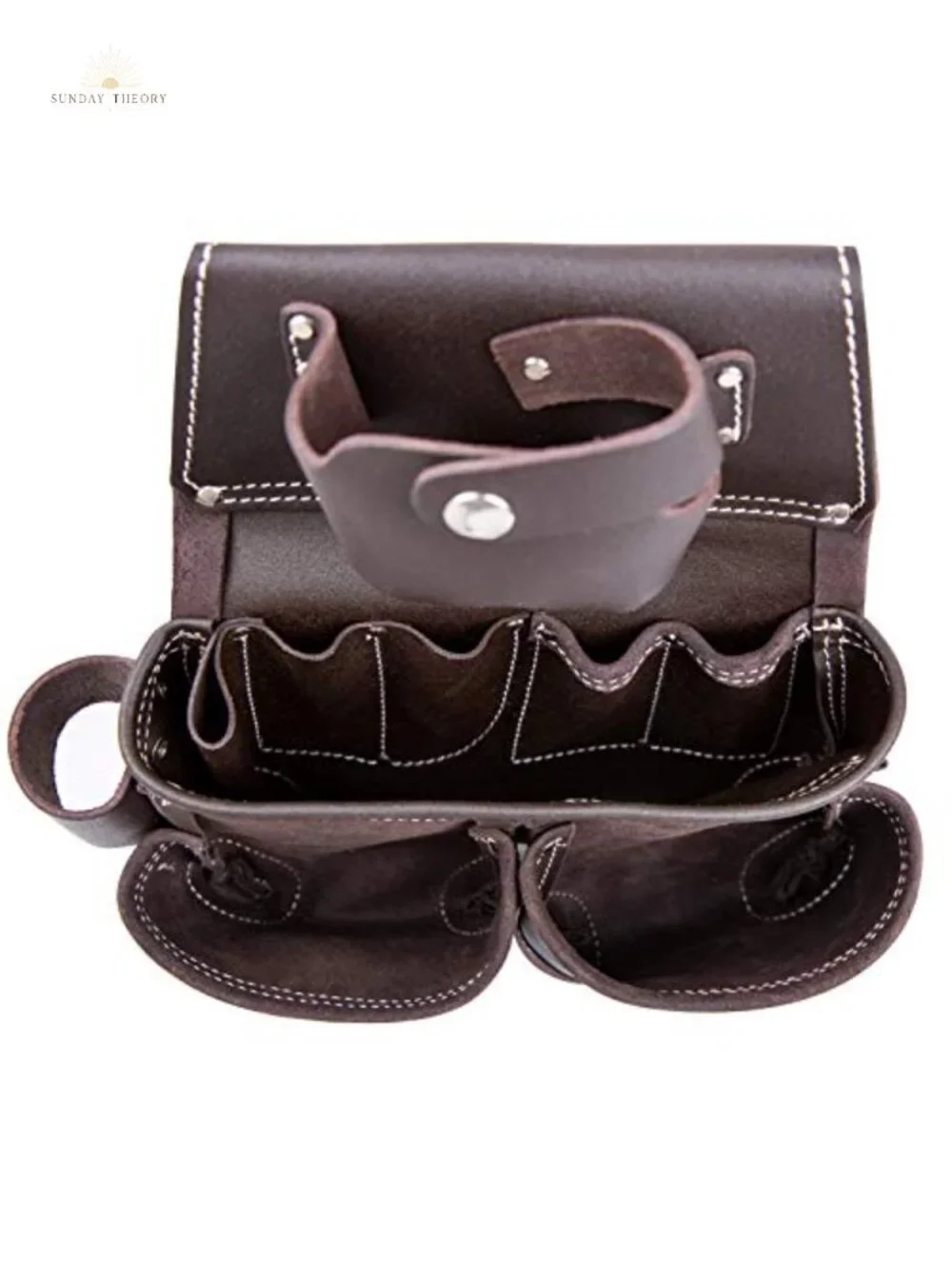 Leather Tool Belt Pouch Bag Carpenter Construction Framer Handyman Electrician